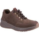 Cotswold Sneakers Cotswold Mens Longford Leather Shoes Brown