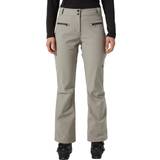 Dame - Polyamid Jumpsuits & Overalls Helly Hansen Women's Bellissimo Slim-Fit Softshell Ski Trousers Grey Terrazzo Grey