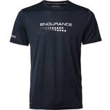 Kort ærme Tøj Endurance Portofino Trænings T-shirt Herre Blå