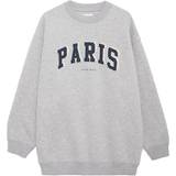 Dame - Tyl Tøj Anine Bing Tyler Sweatshirt PARIS/HEATHER GREY