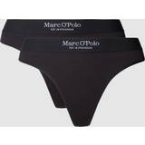 Marc O'Polo Sort Undertøj Marc O'Polo Casual Thong 2-pak Black * Kampagne *