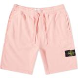 Stone Island Herre Shorts Stone Island Sweat Shorts Pink