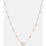 Gucci Smykker Gucci Interlocking 18kt gold necklace with diamonds gold One fits all