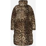 Leopard Frakker Dolce & Gabbana Long leopard-print nylon jacket