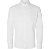 Selected Jersey Tøj Selected Piqué Long Shirt