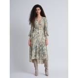 50 - Polyester Kjoler Bruuns Bazaar PhloxBBNora dress Beige print