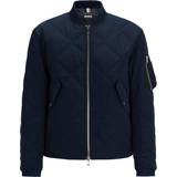 56 - Dame Overtøj BOSS Quilted regular-fit jacket with branded sleeve pocket
