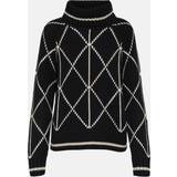 Bogner 48 - Dame Overdele Bogner Solange cashmere turtleneck sweater black