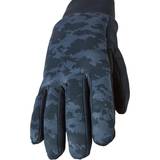 32 - Blå - Ruskind Tøj Sealskinz Water Repellent Print Nano Fleece Gloves, XL, Olive