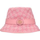 Gucci Dame Hovedbeklædning Gucci GG Canvas Bucket Hat - Pink
