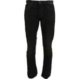 Costume National Herre Tøj Costume National Gray Cotton Corduroy Men Casual Jeans IT48