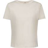 Esprit Dame T-shirts Esprit Baumwoll-T-Shirt mit Rundhalsausschnitt