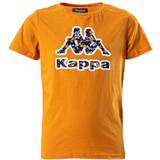 Kappa Tøj Kappa Logo Berk Orange, Unisex, Tøj, T-shirt, Orange, 152