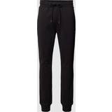 Napapijri L Bukser & Shorts Napapijri Sweatpants mit Logo-Stitching Modell 'MALIS' in Black, Größe