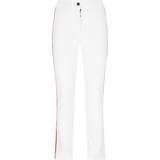 Moncler Dame Bukser & Shorts Moncler Grenoble Technical Pants Tricolor Detail White IT