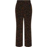 Leopard - Polyester Bukser & Shorts Y.A.S Yasleola Bukser Farvet
