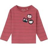 Babyer - S Sweatshirts s.Oliver Baby Striped Long-Sleeved T-shirt - Red