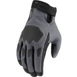 ICON Hooligan CE Motorcycle Gloves, grey, 3XL, grey Adult, Man