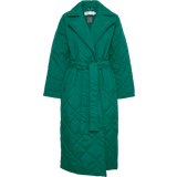 InWear Grøn - Skjortekrave Tøj InWear Iktraiw Hood Coat Jakker 30108460 Spinach