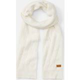 Timberland Dame Halstørklæde & Sjal Timberland Gradation Cable-knit Scarf For Women In White White, ONE