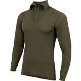 Aclima Men's HotWool Polo with Zip Unisex - Olive Night