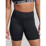Superdry Dame Shorts Superdry Sport Core Six Tight Shorts Black
