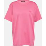 Acne Studios Jersey Tøj Acne Studios T-Shirt Bright Pink