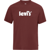 Levi's Rød T-shirts & Toppe Levi's T-shirt SS Relaxed Fit Tee Rød