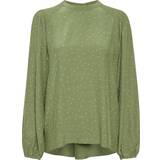Denim Hunter Grøn - Slim Tøj Denim Hunter Sandy Bluse, Farve: Grøn, Størrelse: 34, Dame