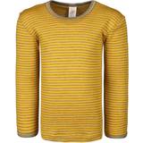 Silke T-shirts ENGEL Natur Kinder Unterhemd L/S Merino base layer 104, yellow
