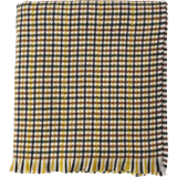 Asymmetriske - Gul - Uld Tøj Vila Ternet Halstørklæde