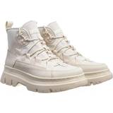 13 - Hvid Støvler Dr. Martens Men's Boury Utility Boots in White/Cream