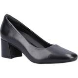 Hush Puppies 38 Højhælede sko Hush Puppies Womens/Ladies Alicia Leather Court Shoes Black