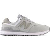 Sneakers New Balance Men's 574 Greens V2 Golf Shoes, 11.5, Light Grey Holiday Gift