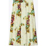 Tory Burch Blomstrede Nederdele Tory Burch Floral satin midi skirt multicoloured