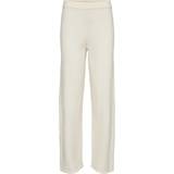 Calvin Klein Ensfarvet Bukser & Shorts Calvin Klein Soft Knit Lounge Pants WHITE
