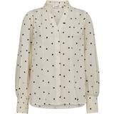 Dame - XS Bluser Co'Couture skjorte Dora Dot off white