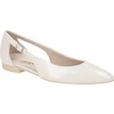 4 - Lak Lave sko Paul Green Damen SUPER Soft Klassische Ballerinas,Beige Biscuit,37.5
