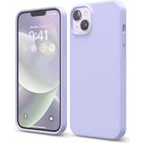 Elago Mobilcovers Elago Liquid Silicone Case for iPhone 14 Plus 6.7 inch Purple Full Body Protection Shockproof