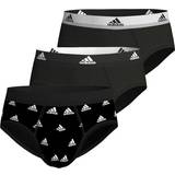 Adidas Boxsershorts tights - Herre Underbukser adidas 3-pak Active Flex Cotton Brief Black/White * Kampagne *