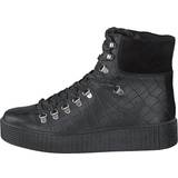 Lak - Sort Sneakers Shoe The Bear Stb-agda Croco Black