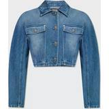 Versace Jakker Versace Short denim jacket medium_blue