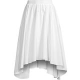 Michael Kors Nederdele Michael Kors Women's Asymmetric Poplin Midi-Skirt White White
