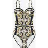 Tory Burch Dame Badedragter Tory Burch Printed swimsuit multicoloured