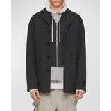 56 - Cashmere Overtøj Givenchy Wool and cashmere jacket grey