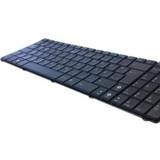 Fujitsu Tastaturer Fujitsu Keyboard DANISH Black