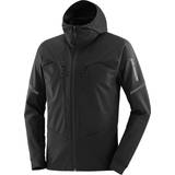 Salomon Elastan/Lycra/Spandex Overtøj Salomon Men's MTN Softshell Jacket, XL, Deep Black