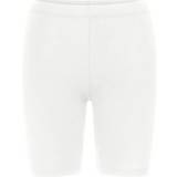 48 - Dame - Hvid Shorts Pieces dame shorts PCKIKI Bright White