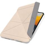 Beige Tabletcovers Moshi VersaCover Flipomslag til tablet with folding cover savannebeige iPad mini 6. generation