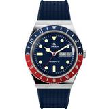 Timex Ure Timex Q Diver 38mm Rubber Blue/Red